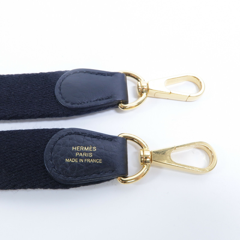 HERMES Clemence皮革Evelyne TPM肩背袋Noir-7
