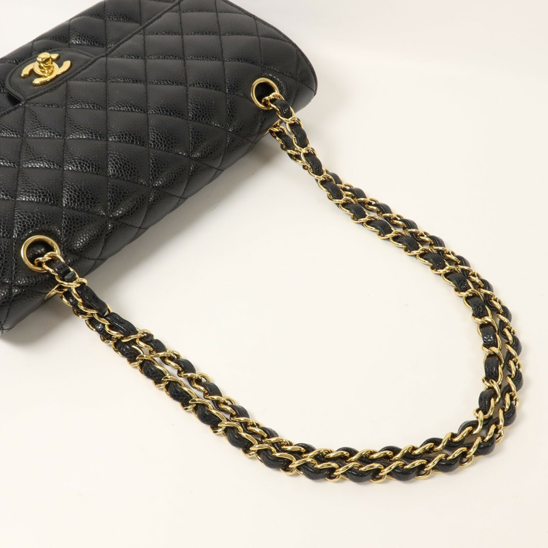 CHANEL 牛皮皮革Classic 25鏈帶肩背袋-7