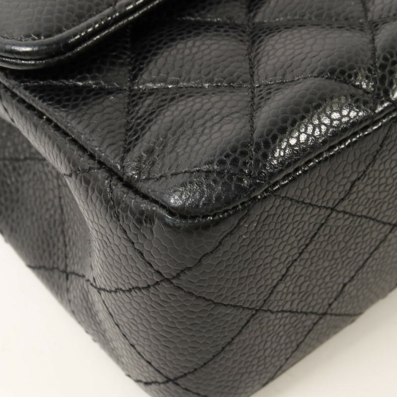 CHANEL 牛皮皮革Classic 25鏈帶肩背袋-11
