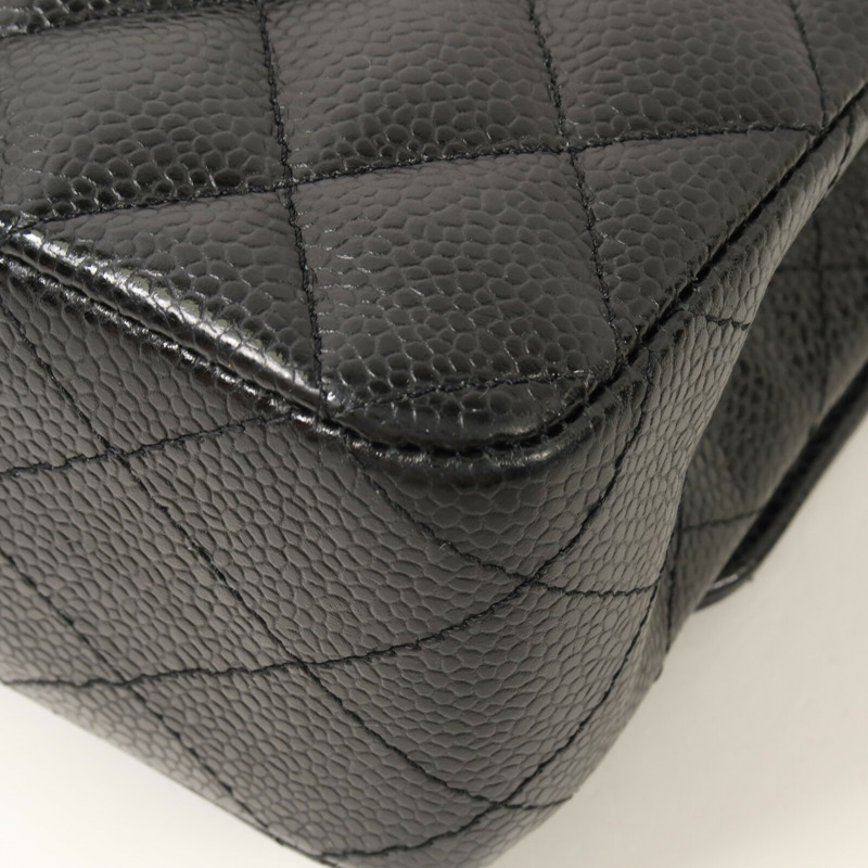 CHANEL 牛皮皮革Classic 25鏈帶肩背袋-14