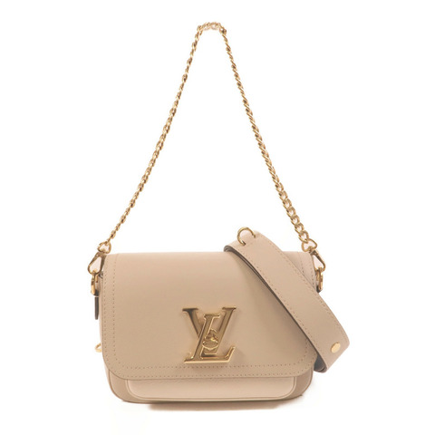LOUIS VUITTON 牛皮皮革Lockme Tender金扣手挽肩背兩用袋