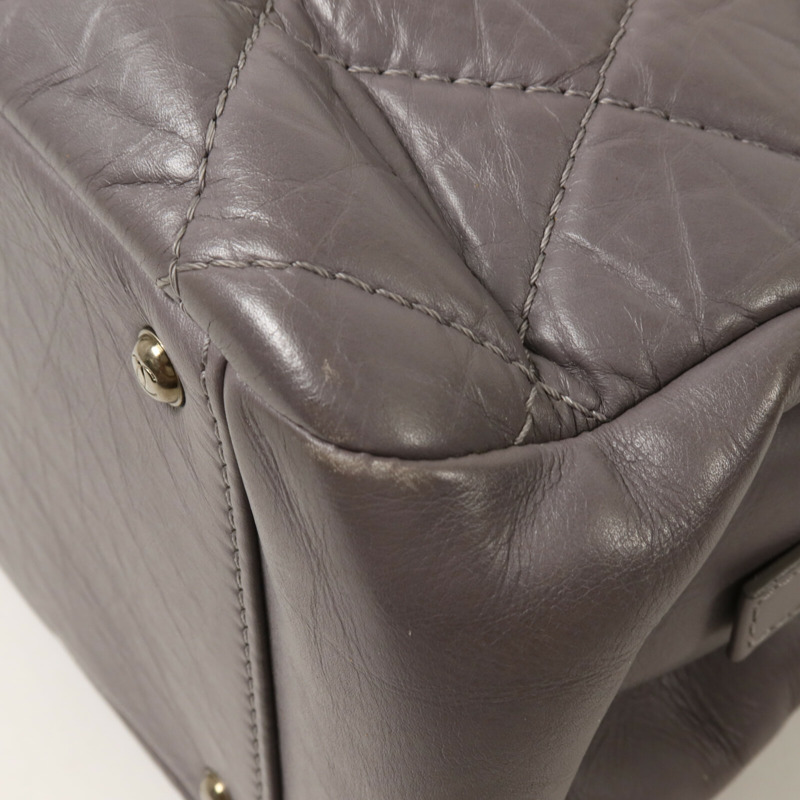 CHANEL 牛皮皮革Chain Shoulder鏈帶肩背袋-12