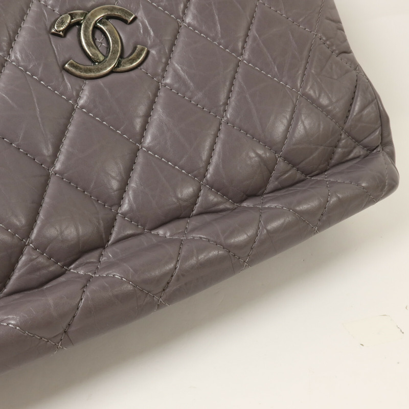 CHANEL 牛皮皮革Chain Shoulder鏈帶肩背袋-17