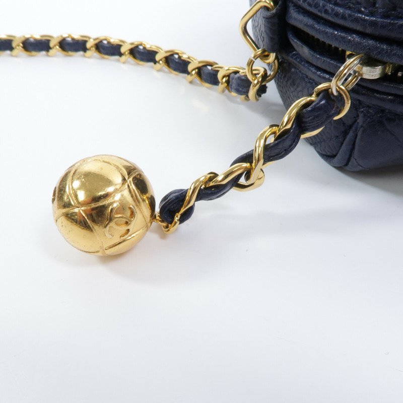 CHANEL 牛皮皮革Vintage Camera Bag鏈帶肩背袋-8