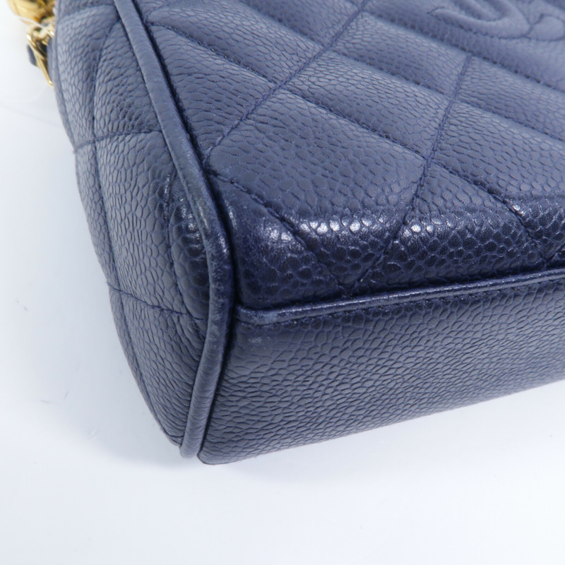 CHANEL 牛皮皮革Vintage Camera Bag鏈帶肩背袋-11