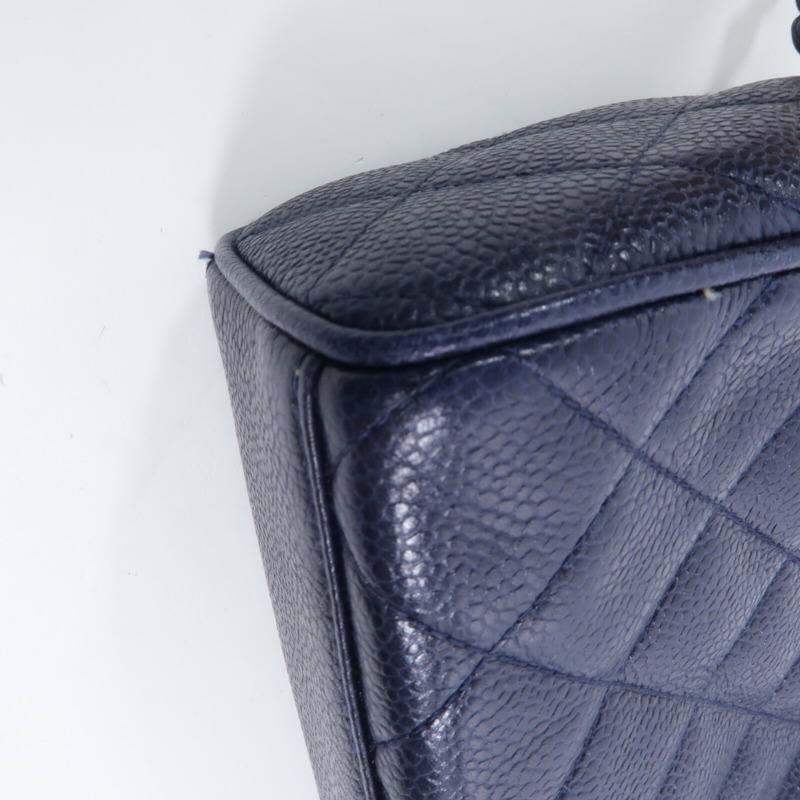 CHANEL 牛皮皮革Vintage Camera Bag鏈帶肩背袋-13