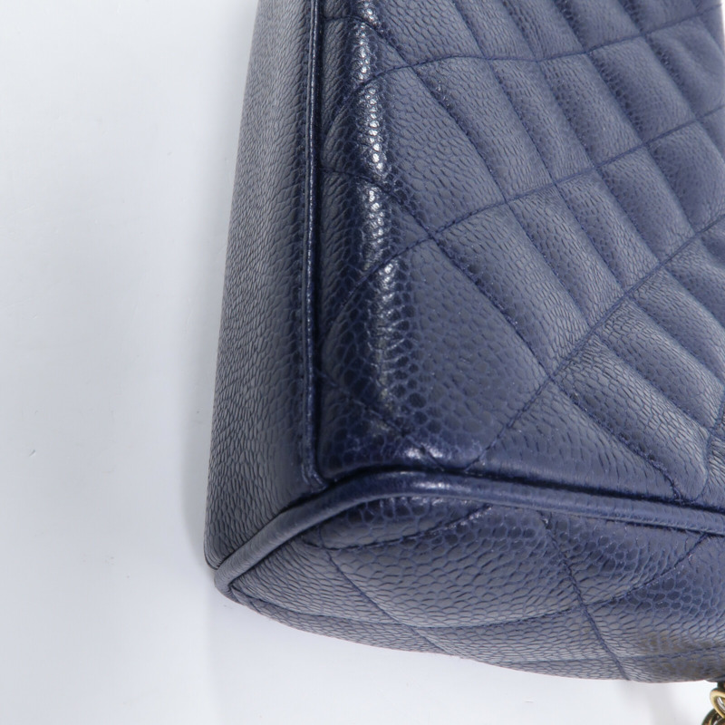 CHANEL 牛皮皮革Vintage Camera Bag鏈帶肩背袋-14
