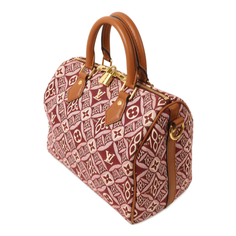 LOUIS VUITTON Monogram Jacquard Since 1854 Speedy Bandouliere 25手挽肩背兩用袋-2
