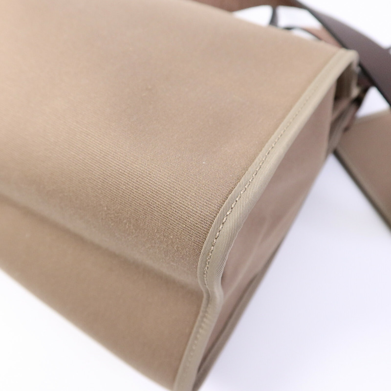HERMES 帆布Herbag GM手挽肩背兩用袋Etoupe-10