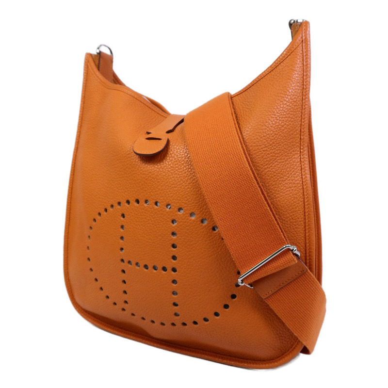 HERMES Clemence皮革Evelyne PM肩背袋-2