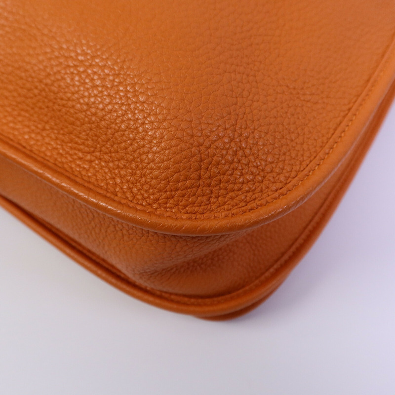 HERMES Clemence皮革Evelyne PM肩背袋-10