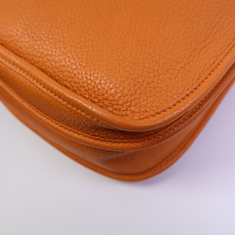 HERMES Clemence皮革Evelyne PM肩背袋-12