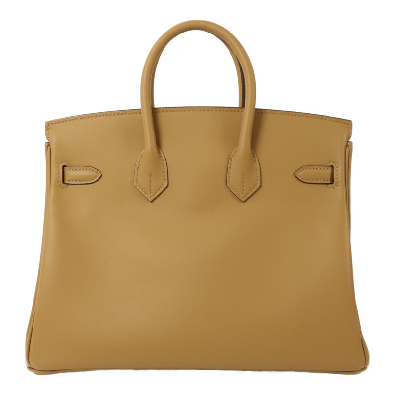 HERMES Swift皮革Birkin 25手挽袋Biscuit-1