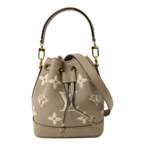 LOUIS VUITTON Monogram Empreinte Nano Noe手挽肩背兩用袋