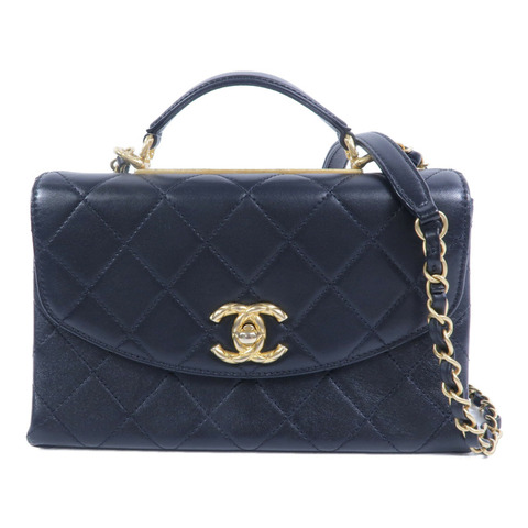 CHANEL 牛皮皮革2way Shoulder Bag手挽肩背兩用袋