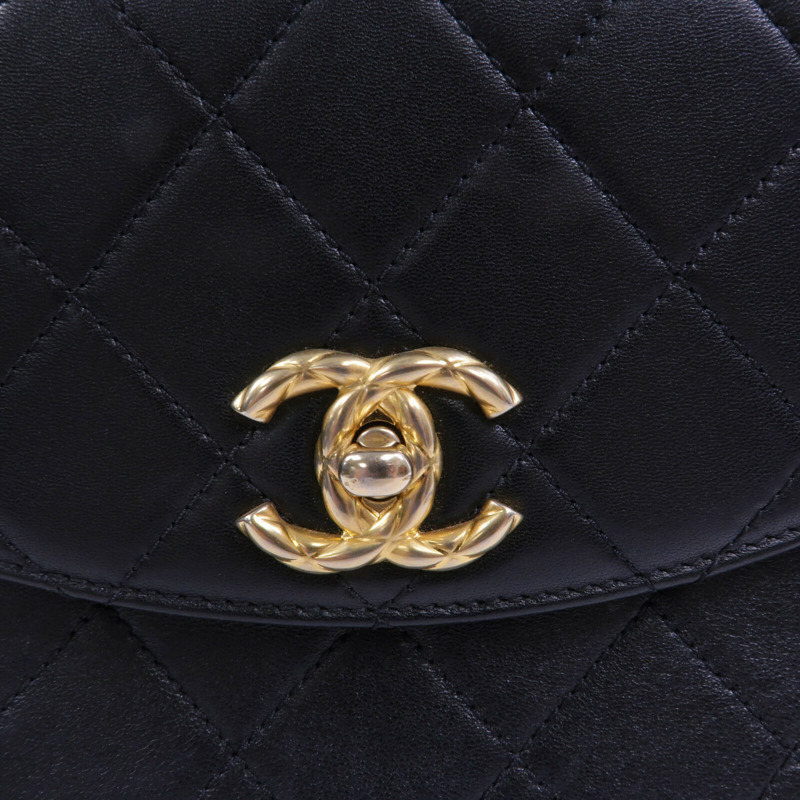 CHANEL 牛皮皮革2way Shoulder Bag手挽肩背兩用袋-5