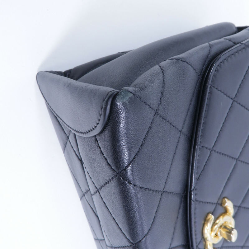 CHANEL 牛皮皮革2way Shoulder Bag手挽肩背兩用袋-11