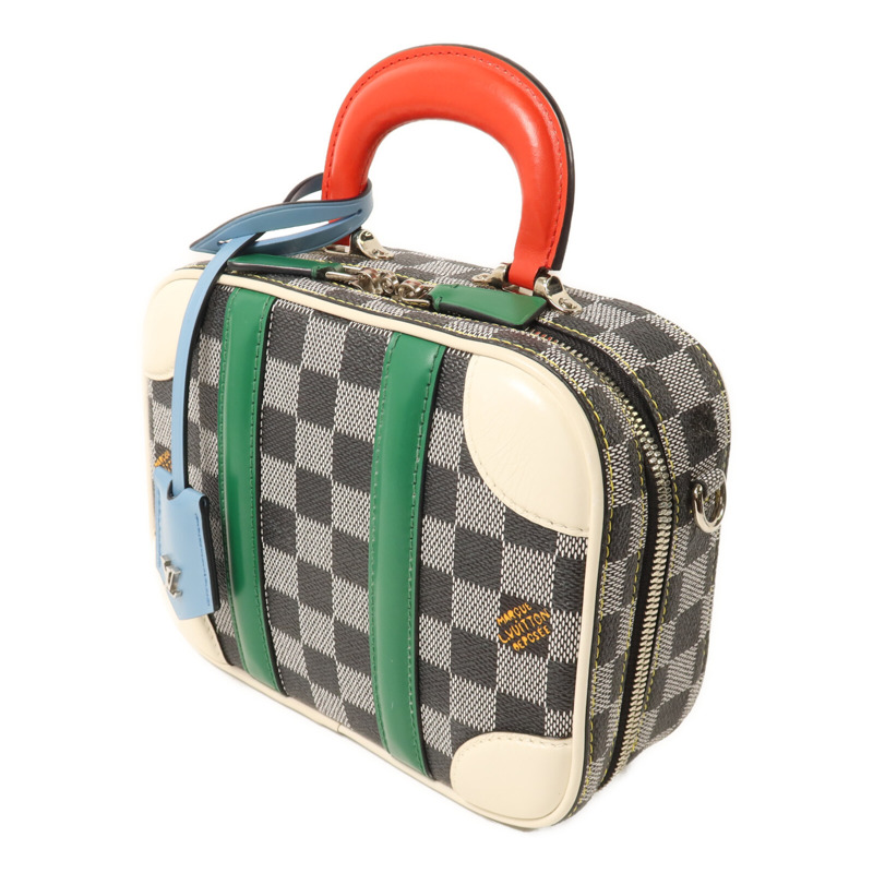 LOUIS VUITTON Damier Valisette BB手挽肩背兩用袋-2
