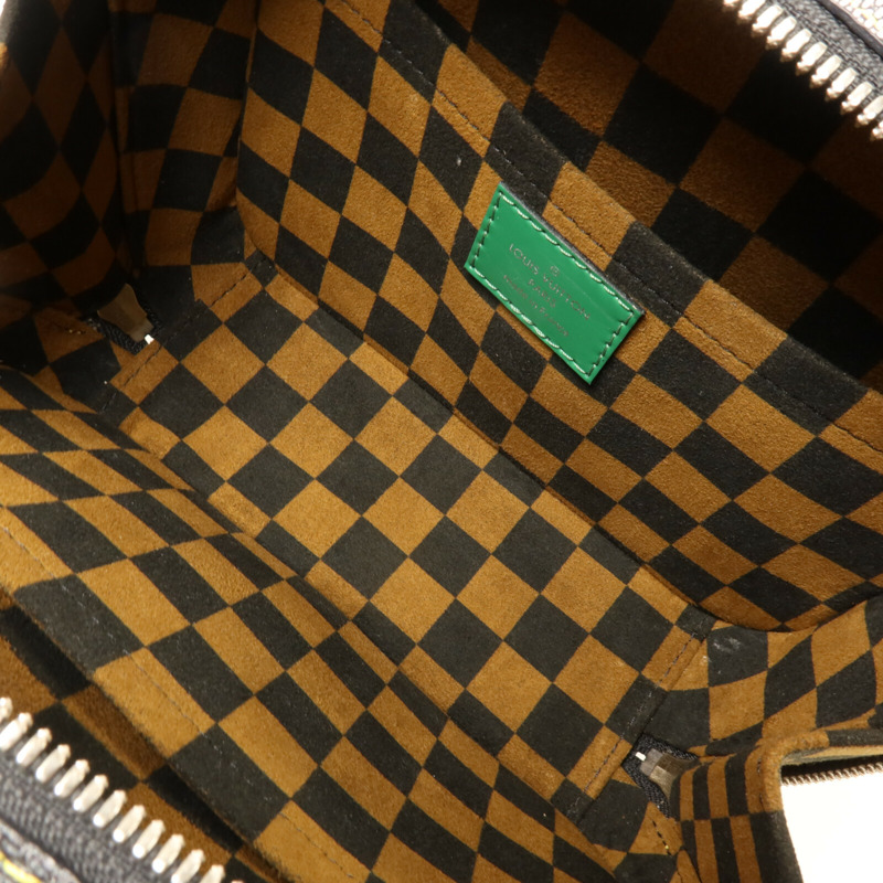 LOUIS VUITTON Damier Valisette BB手挽肩背兩用袋-4