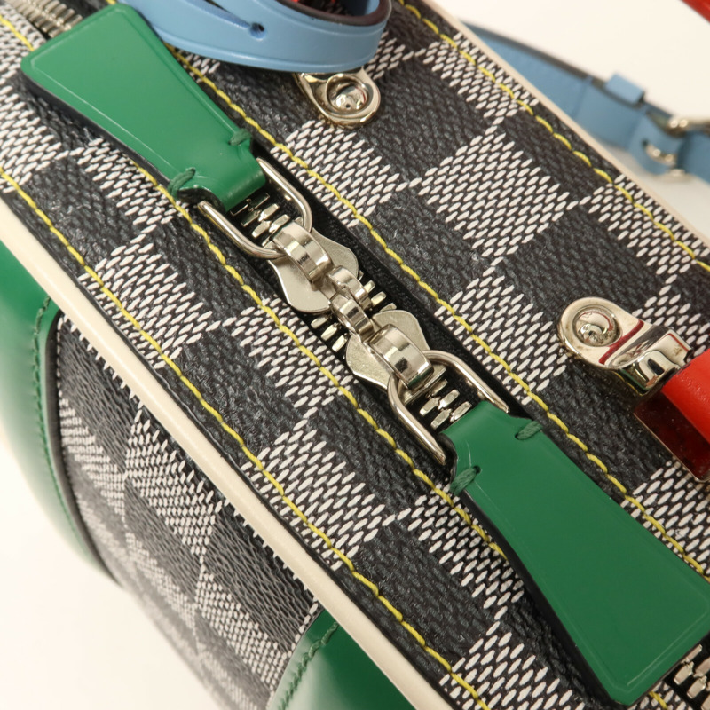 LOUIS VUITTON Damier Valisette BB手挽肩背兩用袋-8