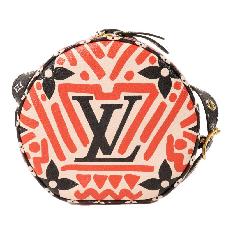 LOUIS VUITTON Monogram Giant Crafty Boite Chapoe Soupe肩背袋-1