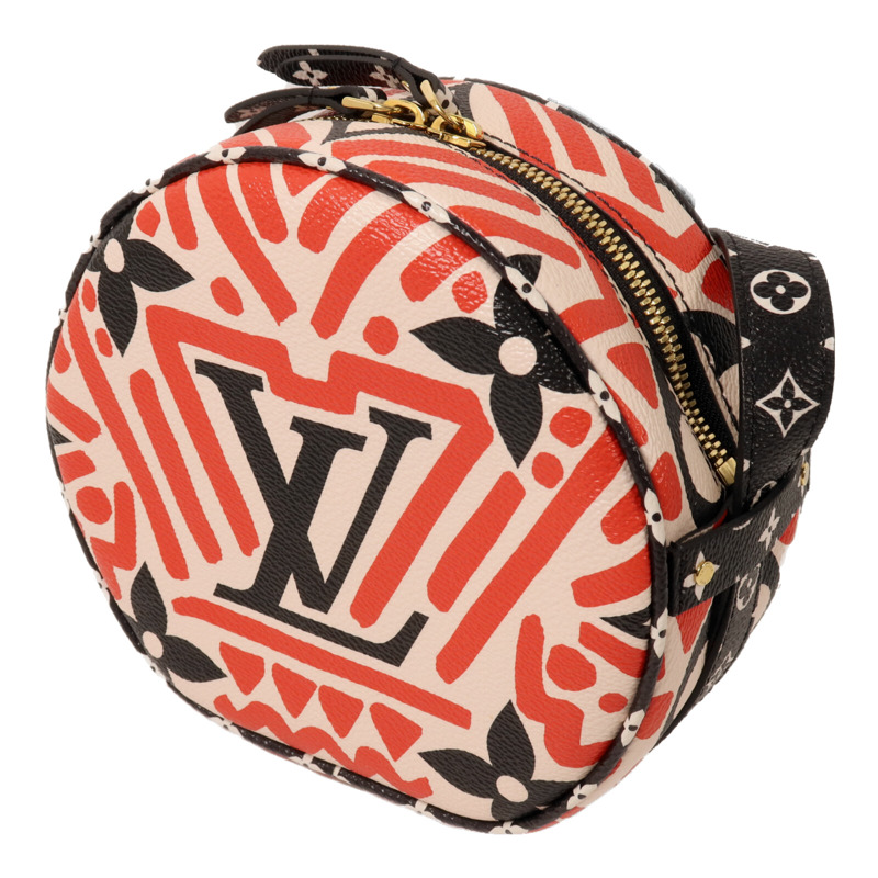 LOUIS VUITTON Monogram Giant Crafty Boite Chapoe Soupe肩背袋-2