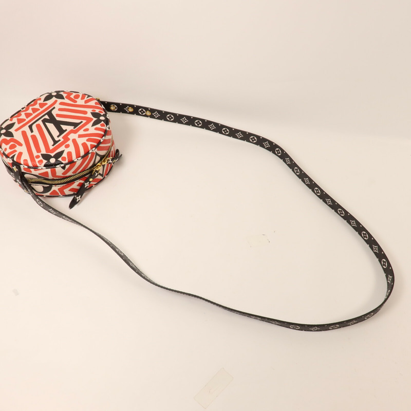 LOUIS VUITTON Monogram Giant Crafty Boite Chapoe Soupe肩背袋-7