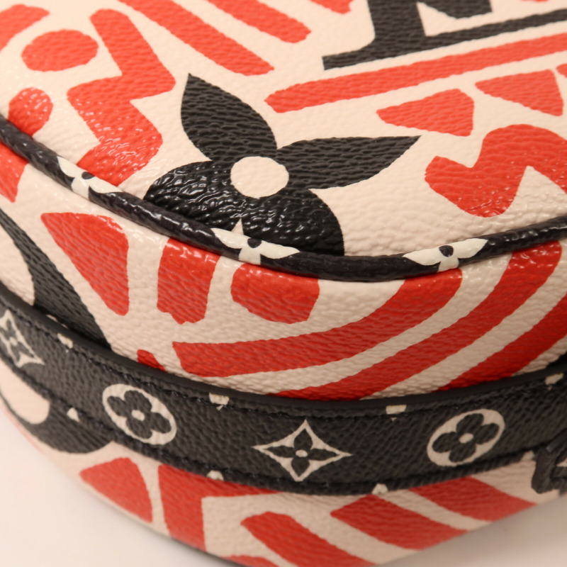 LOUIS VUITTON Monogram Giant Crafty Boite Chapoe Soupe肩背袋-11