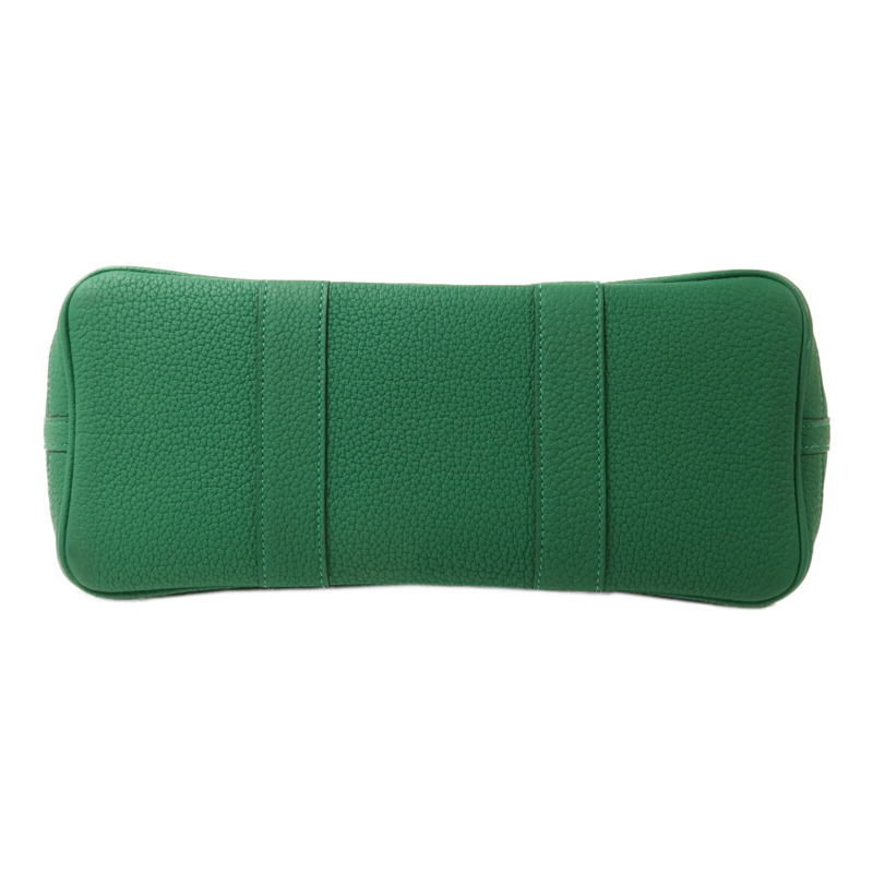 HERMES Negonda皮革Garden Party TPM手挽袋Vert Vertigo-3