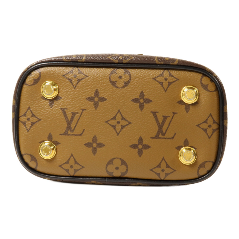 LOUIS VUITTON Monogram Reverse Vanity PM鏈帶手挽肩背兩用袋-3