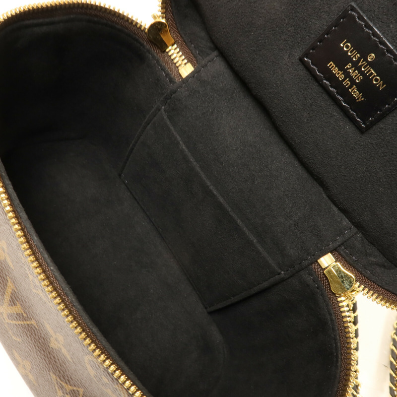 LOUIS VUITTON Monogram Reverse Vanity PM鏈帶手挽肩背兩用袋-4