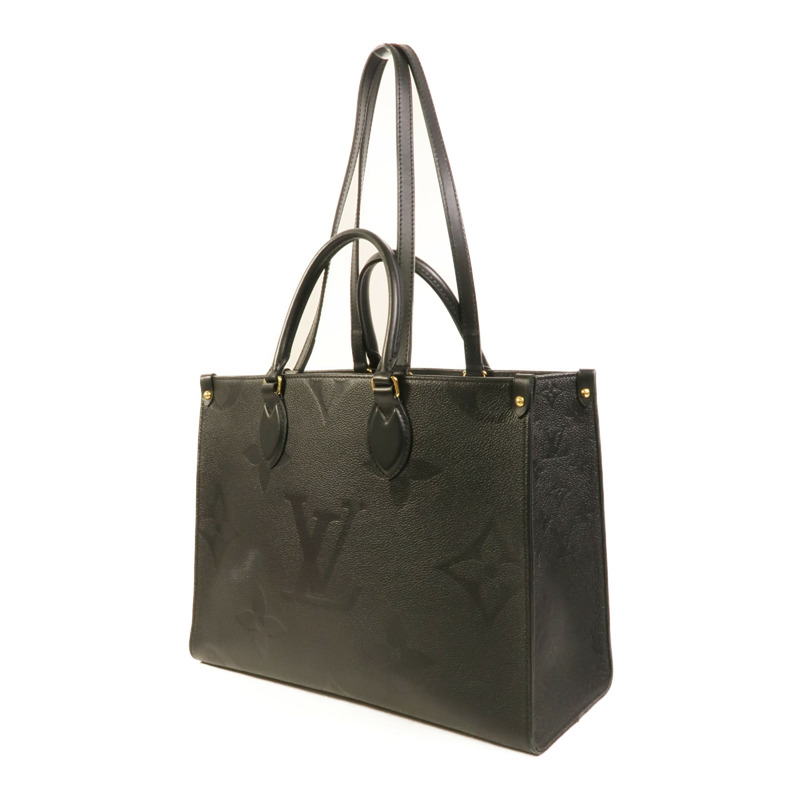 LOUIS VUITTON Monogram Empreinte On The Go MM金扣手挽肩背兩用袋-2