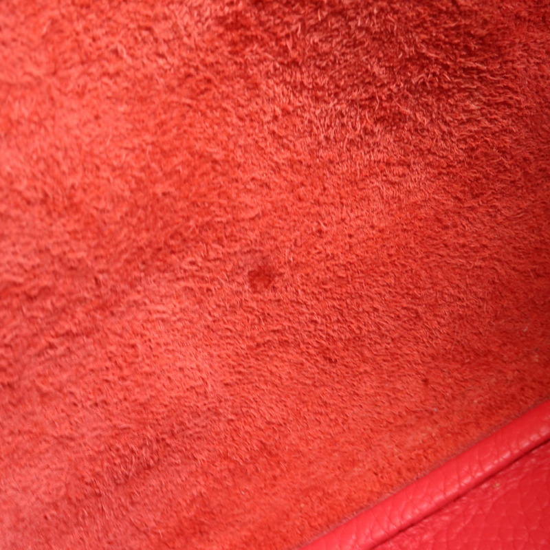 HERMES Clemence皮革Picotin MM手挽袋Rose Extreme-15
