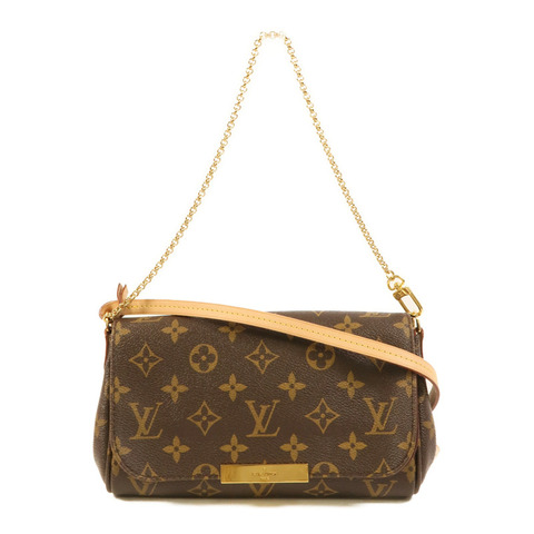 LOUIS VUITTON Monogram Favourite PM金扣手挽肩背兩用袋