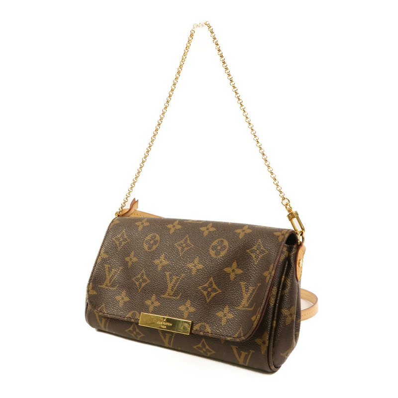 LOUIS VUITTON Monogram Favourite PM金扣手挽肩背兩用袋-2