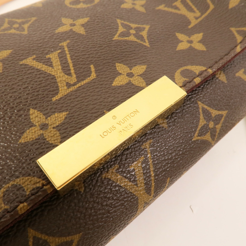 LOUIS VUITTON Monogram Favourite PM金扣手挽肩背兩用袋-6