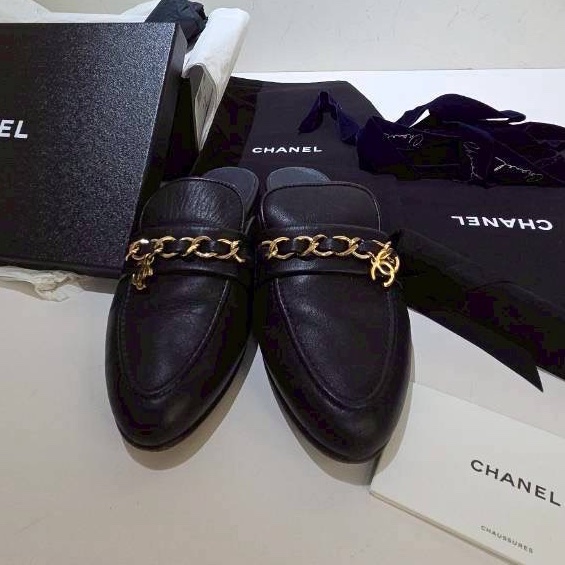 CHANEL｜markdown穆勒拖鞋-0