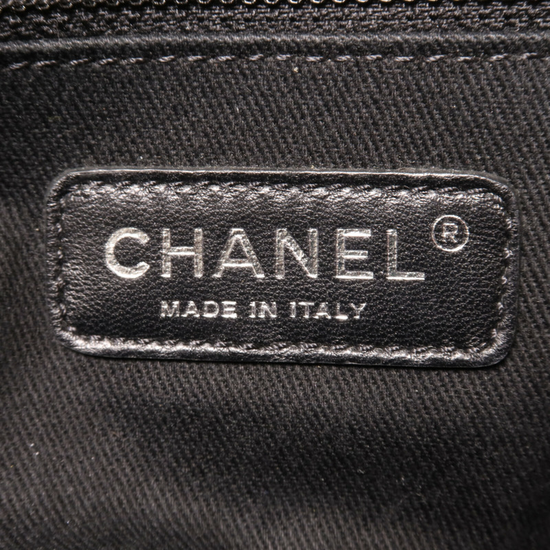 CHANEL 牛皮皮革Chain Shoulder鏈帶肩背袋-5