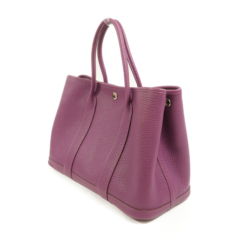 HERMES Clemence皮革Garden Party TPM手挽袋Anemone-2