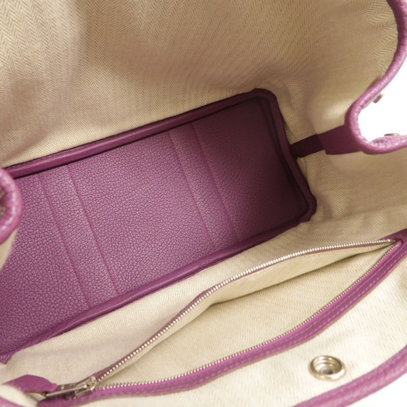 HERMES Clemence皮革Garden Party TPM手挽袋Anemone-4