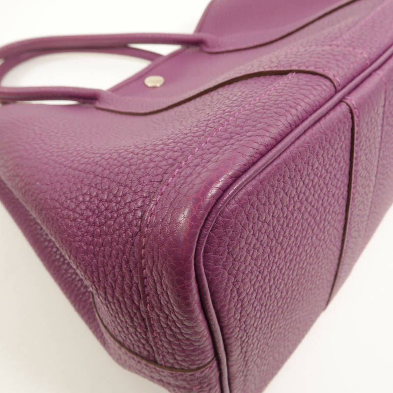 HERMES Clemence皮革Garden Party TPM手挽袋Anemone-10