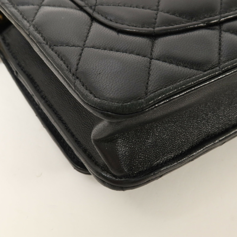 CHANEL 羊皮皮革Wallet On Chain鏈帶肩背袋-13
