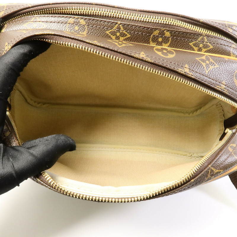 LOUIS VUITTON Monogram Reporter PM肩背袋-4