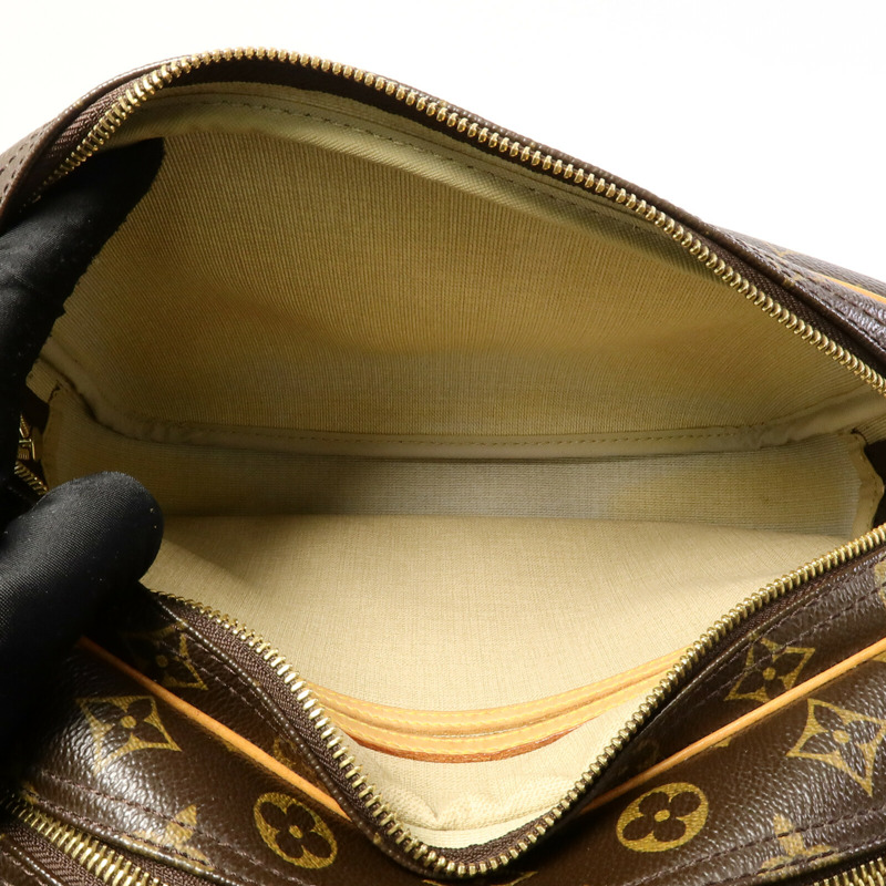 LOUIS VUITTON Monogram Reporter PM肩背袋-5