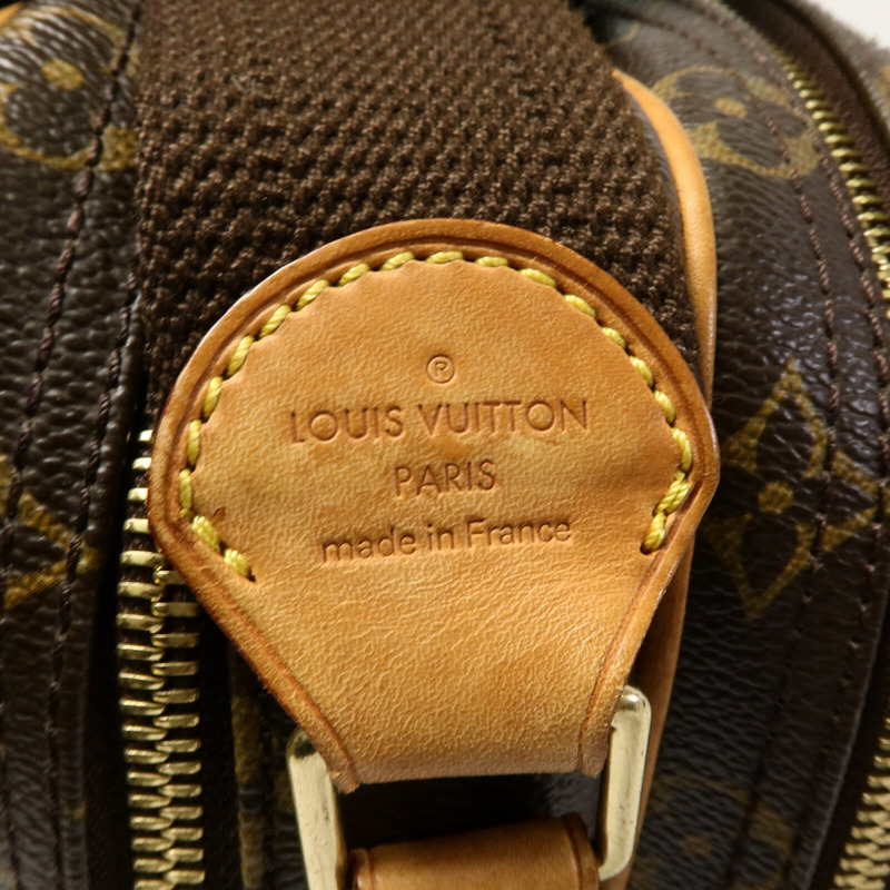 LOUIS VUITTON Monogram Reporter PM肩背袋-6