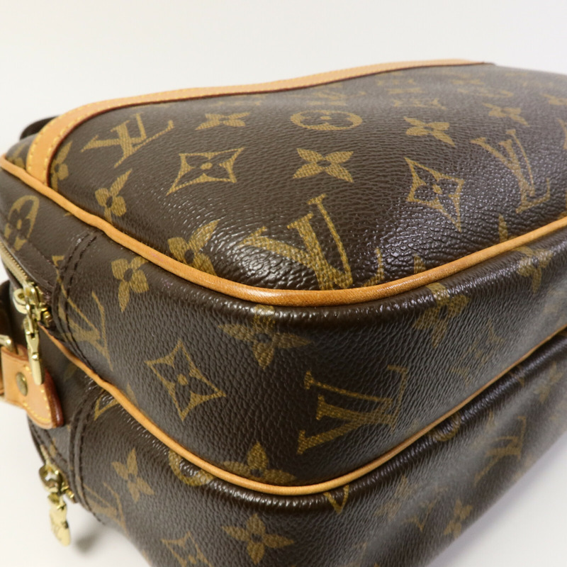 LOUIS VUITTON Monogram Reporter PM肩背袋-9