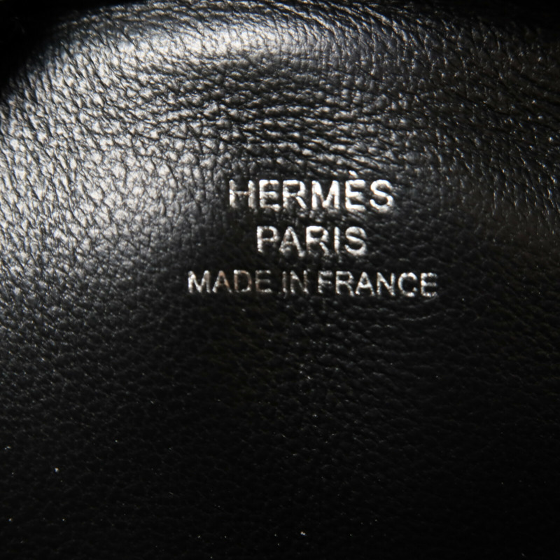 HERMES Swift皮革In The Loop肩背袋Noir-5