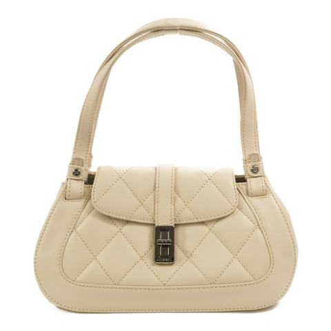 CHANEL 牛皮皮革Quilted Mademoiselle Flap手挽袋