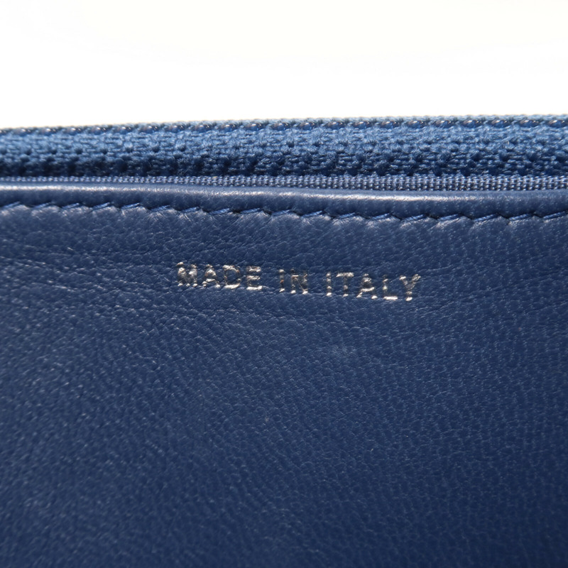 CHANEL 牛皮皮革/Strass Boy Wallet On Chain鏈帶肩背袋-7