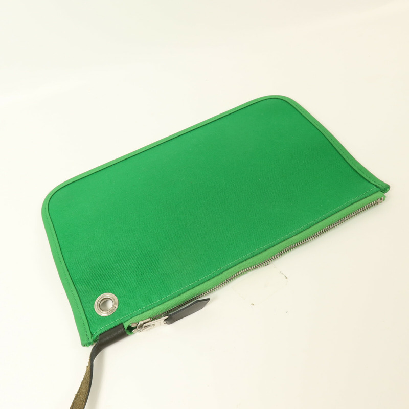 HERMES 帆布Herbag PM手挽肩背兩用袋Cactus/Khaki-16